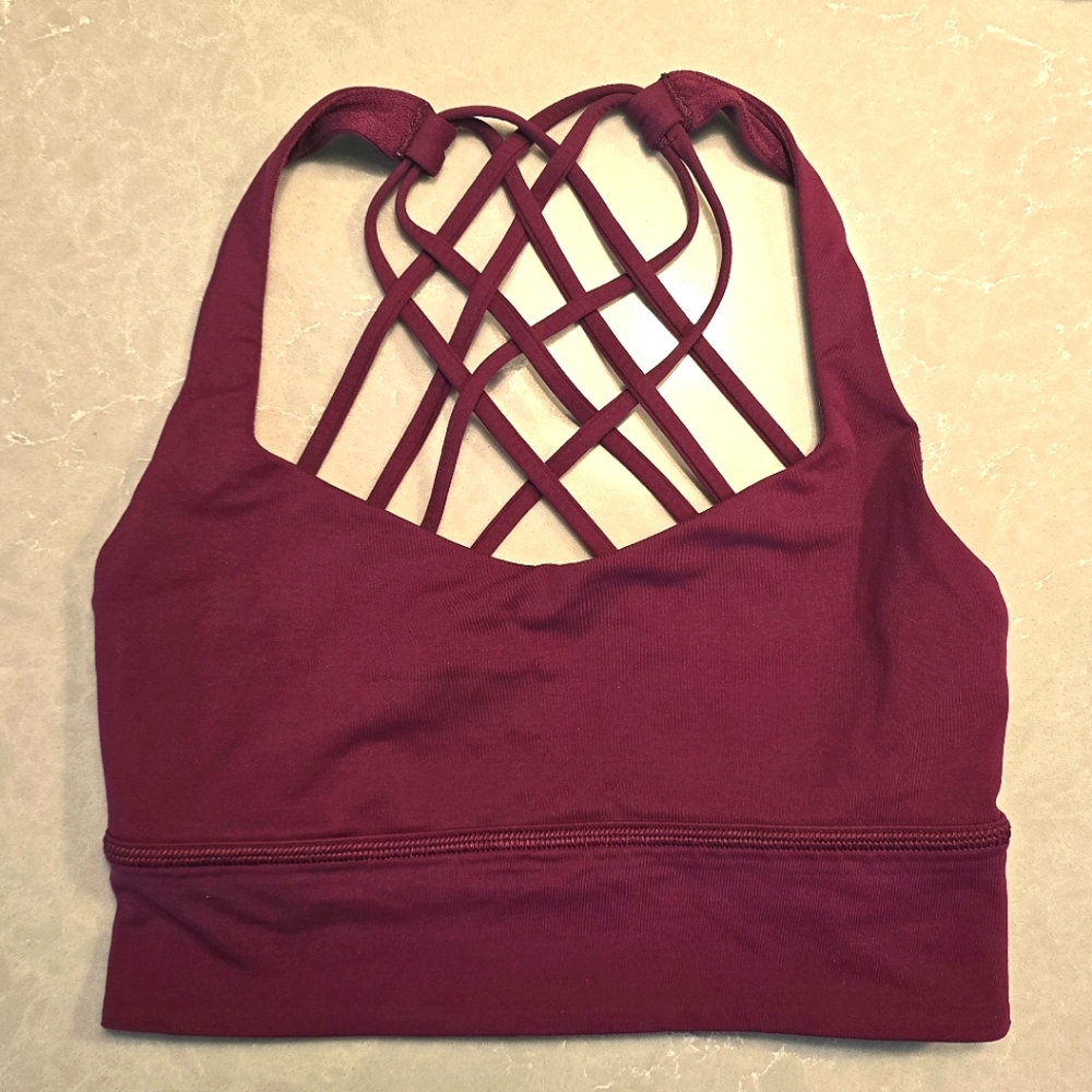 Lululemon Free to Be Bra *Wild Long Line